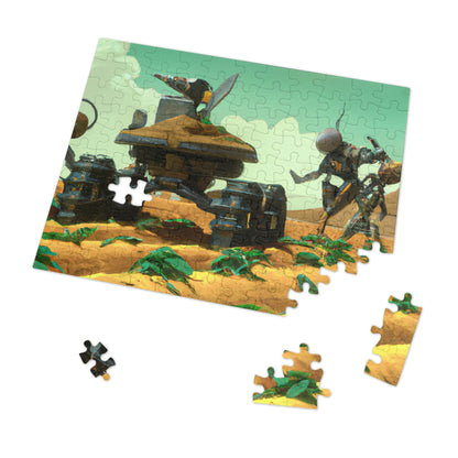 "Harvesting Hope: A Post-Apocalyptic Tale of Robot Farmers" - The Alien Jigsaw Puzzle