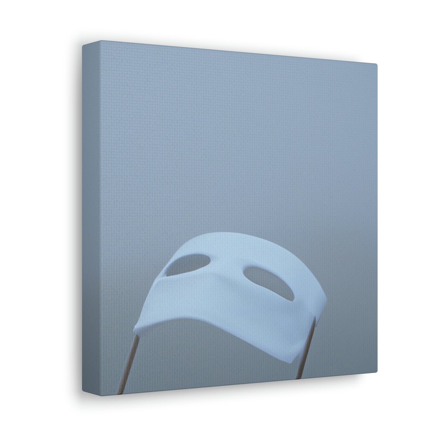 "The Ghostly Mask in the Foggy Sea". - The Alien Canva