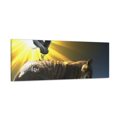 "A Purrfect Sunbeam Moment" - The Alien Canva