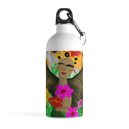 "Butterfly Ballet in the Wildflower Meadow" - The Alien Stainless Steel Water Bottle