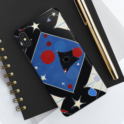 "Kites Illuminating the Starry Sky" - Die Alien Tough Phone Cases