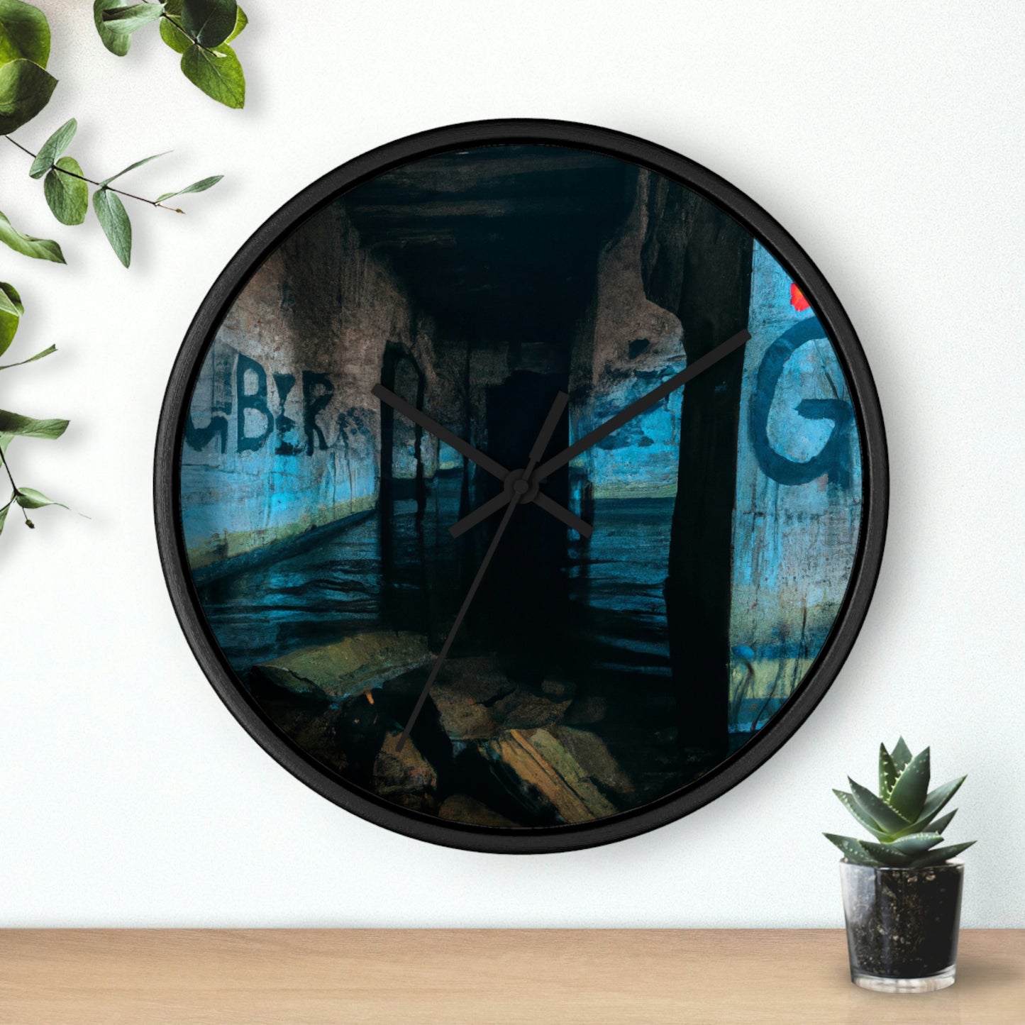 "Buceando las ruinas de la ciudad submarina perdida" - El reloj de pared alienígena