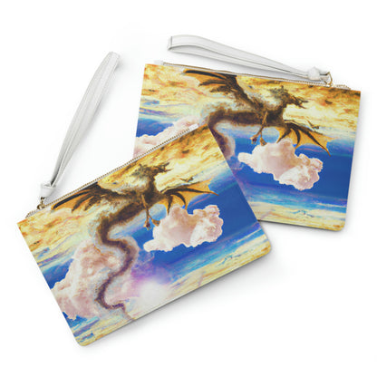 "A Heavenly Blaze with a Mystic Dragon" - Die Alien Clutch Bag