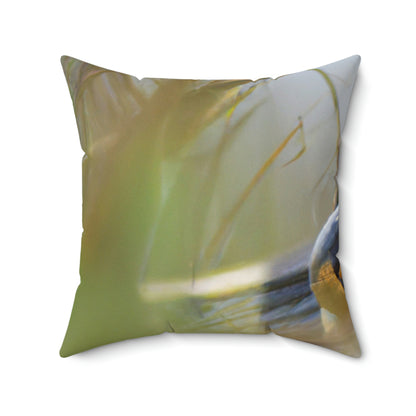 Deadly Hide and Seek - The Alien Square Pillow