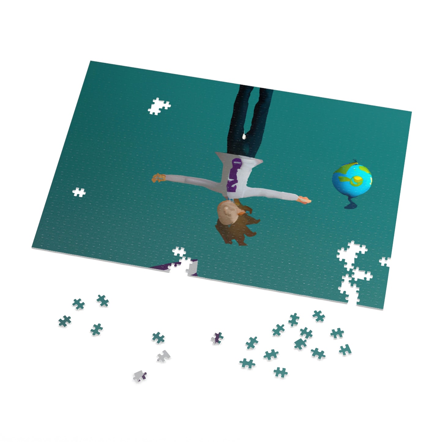 "Creating a World without Gravity" - The Alien Jigsaw Puzzle