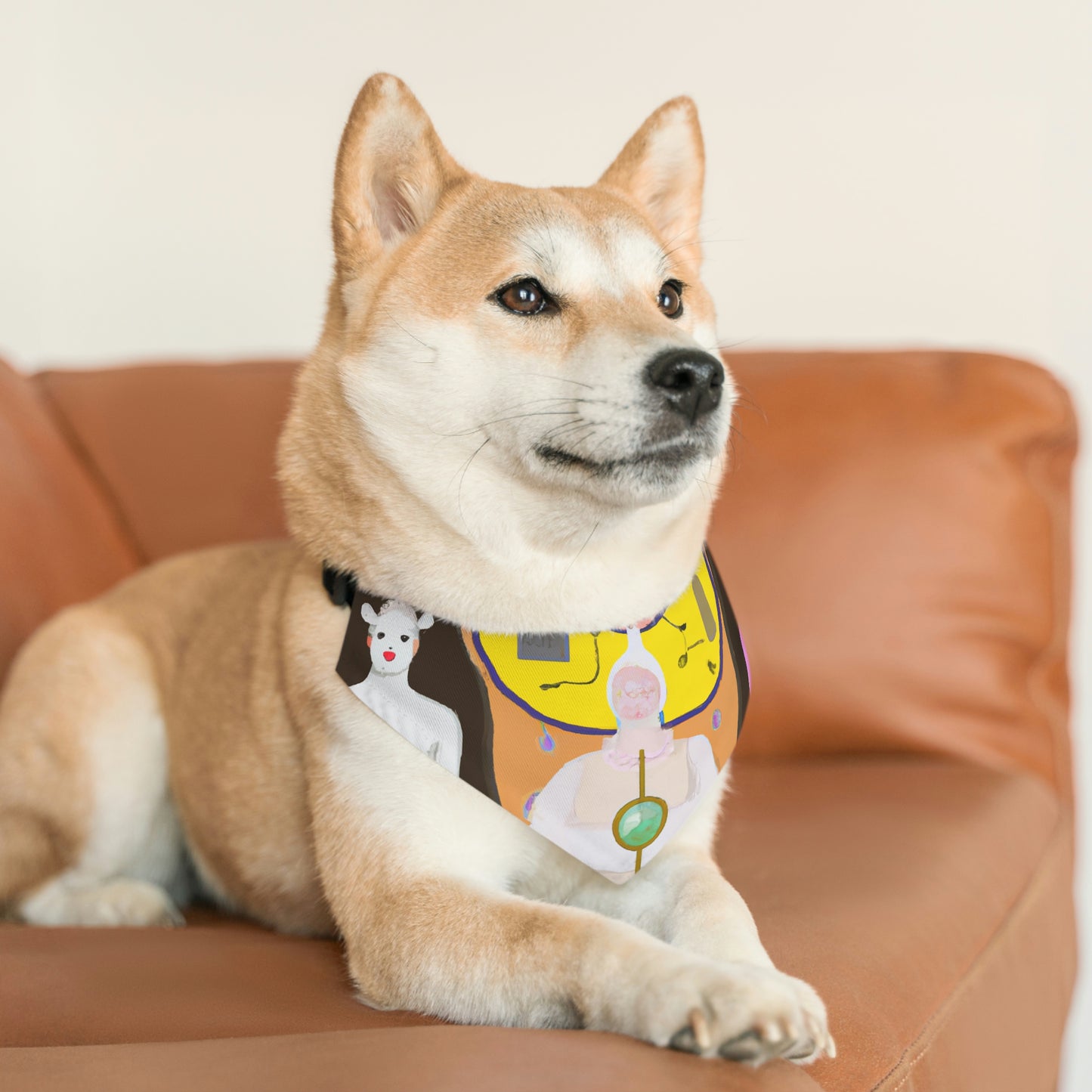 dentro de su escuela

"Inside Out: The Secret Society of Carson High School" - El collar de bandana para mascota alienígena