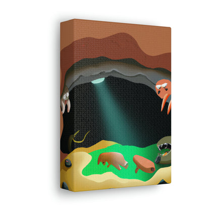 "El reino subterráneo" - The Alien Canva