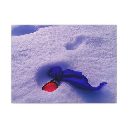 "Buried in the Snow: A Vivid Memory" - The Alien Canva