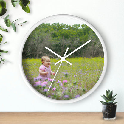 "Sun-Kissed Summer" - The Alien Wall Clock