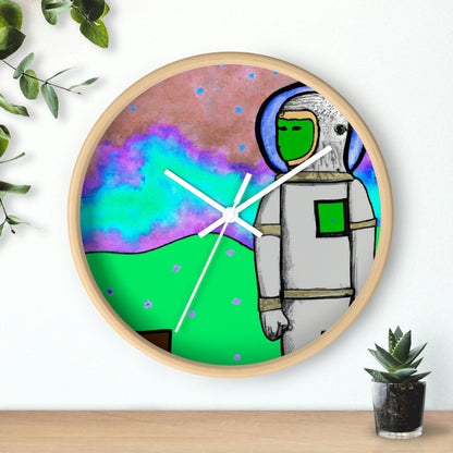 "Solo en el cielo alienígena" - El reloj de pared alienígena