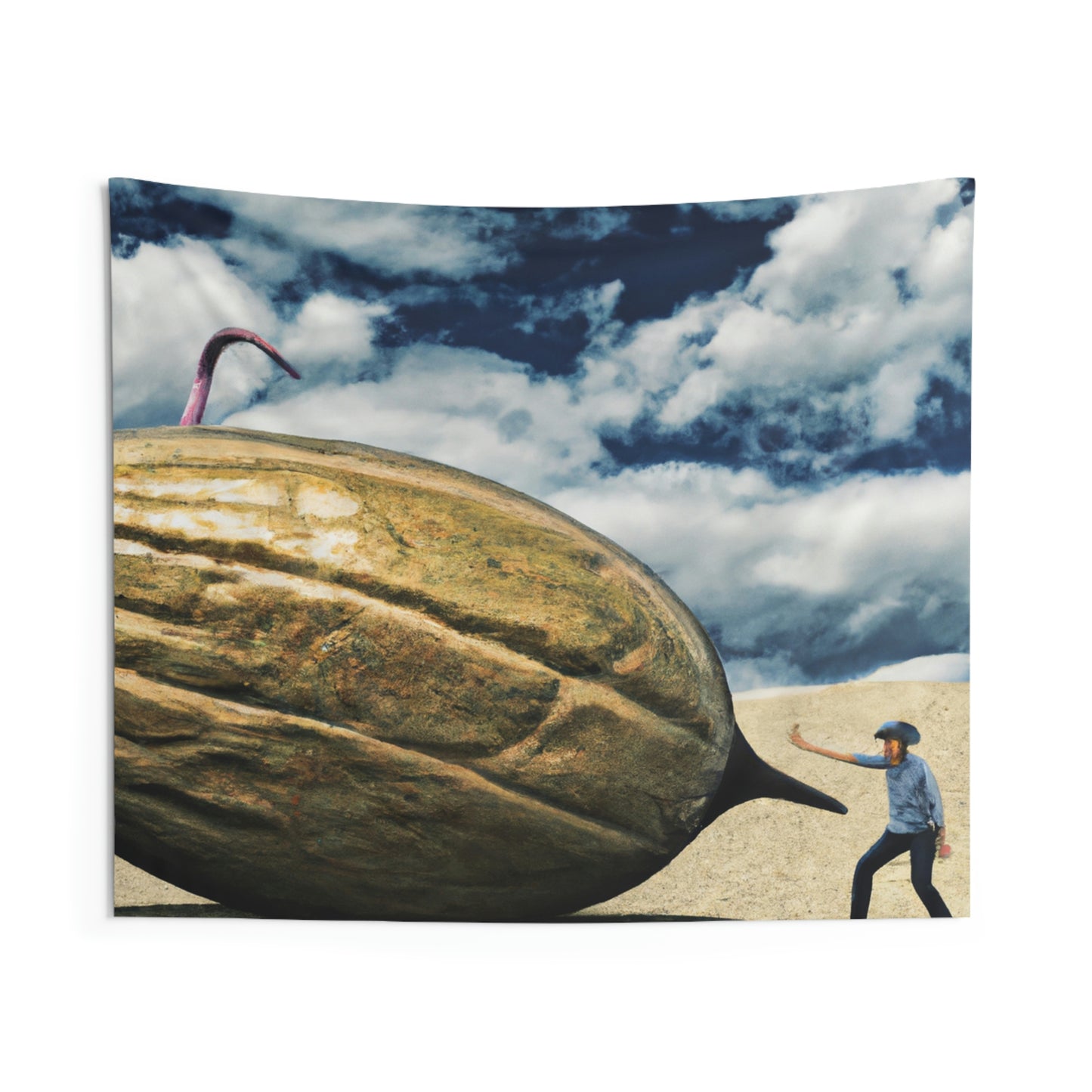 Mystery in the Meadow: The Gigantic Find of a Farmer - The Alien Wall Tapestries