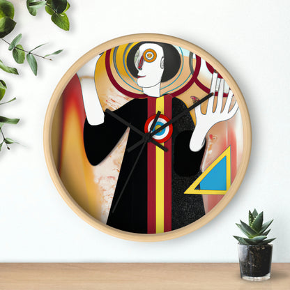 "A Storm Unleashed by the Magician's Spell" - The Alien Wall Clock