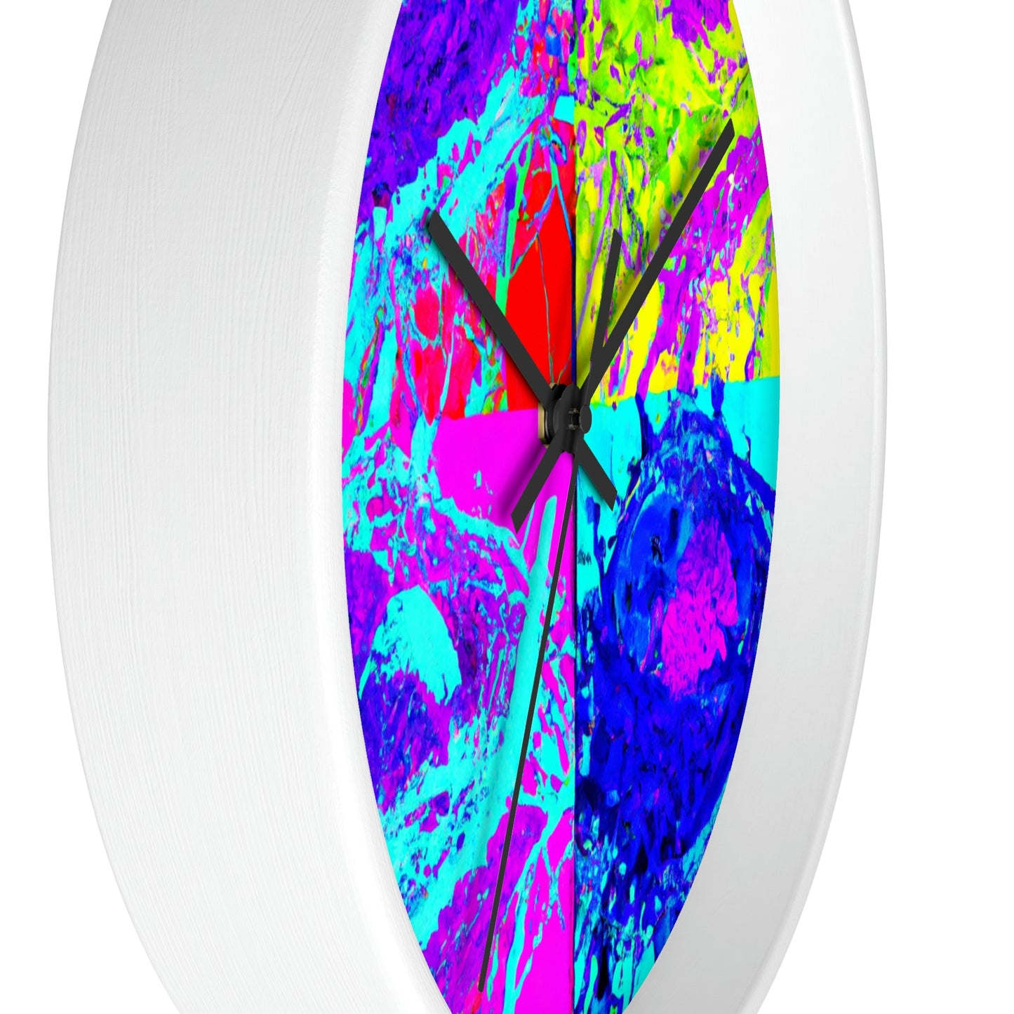 "A Rainbow of Feathered Friends" - The Alien Wall Clock