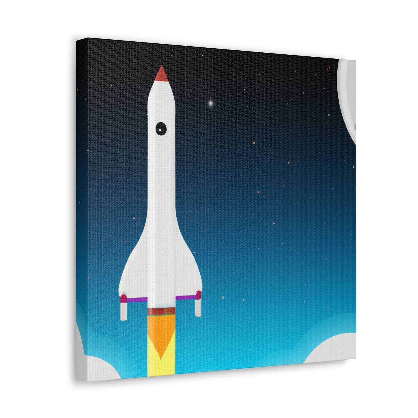 "Exploring the Final Frontier: A Journey to Outer Space" - The Alien Canva