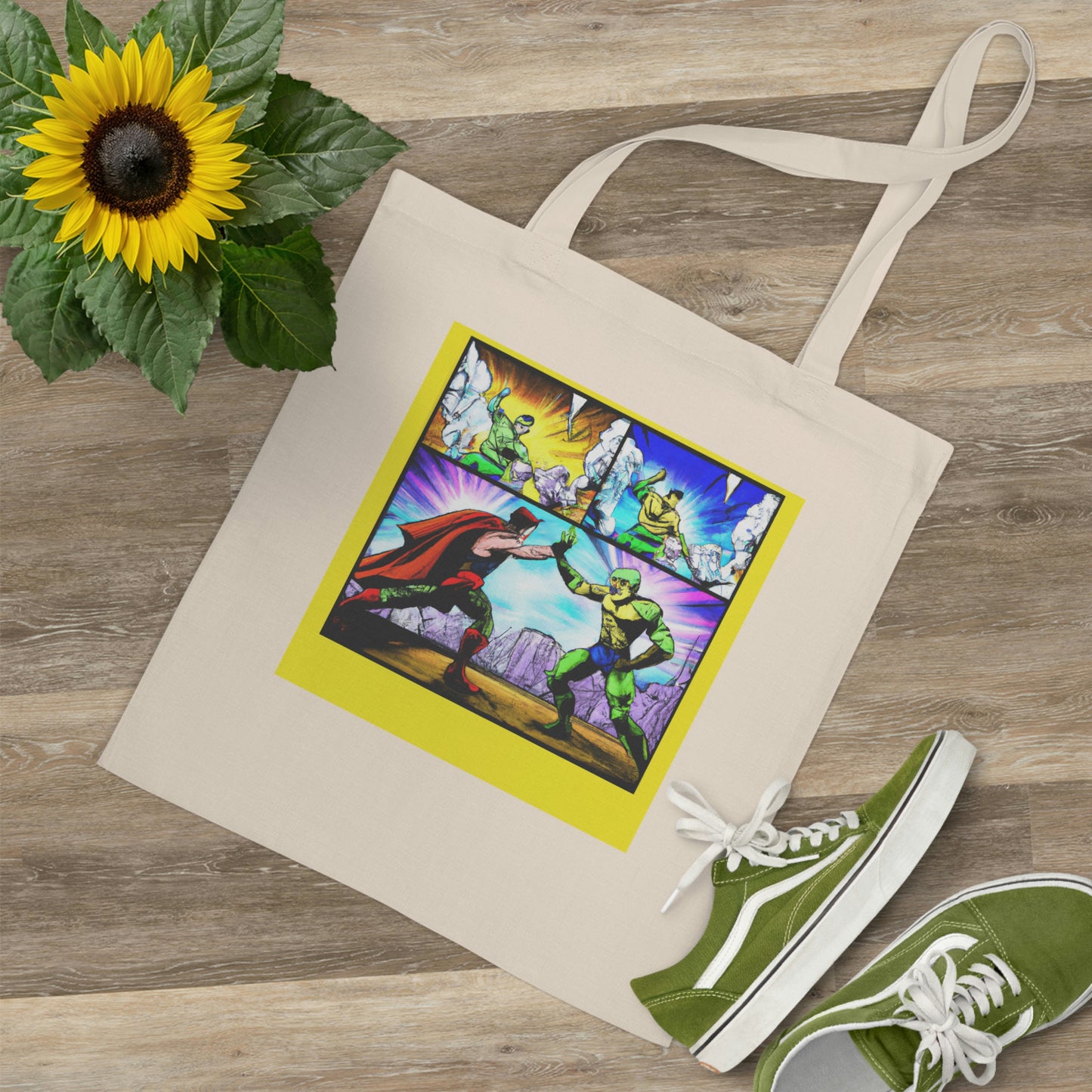 Superhero Showdown! - The Alien Tote Bag