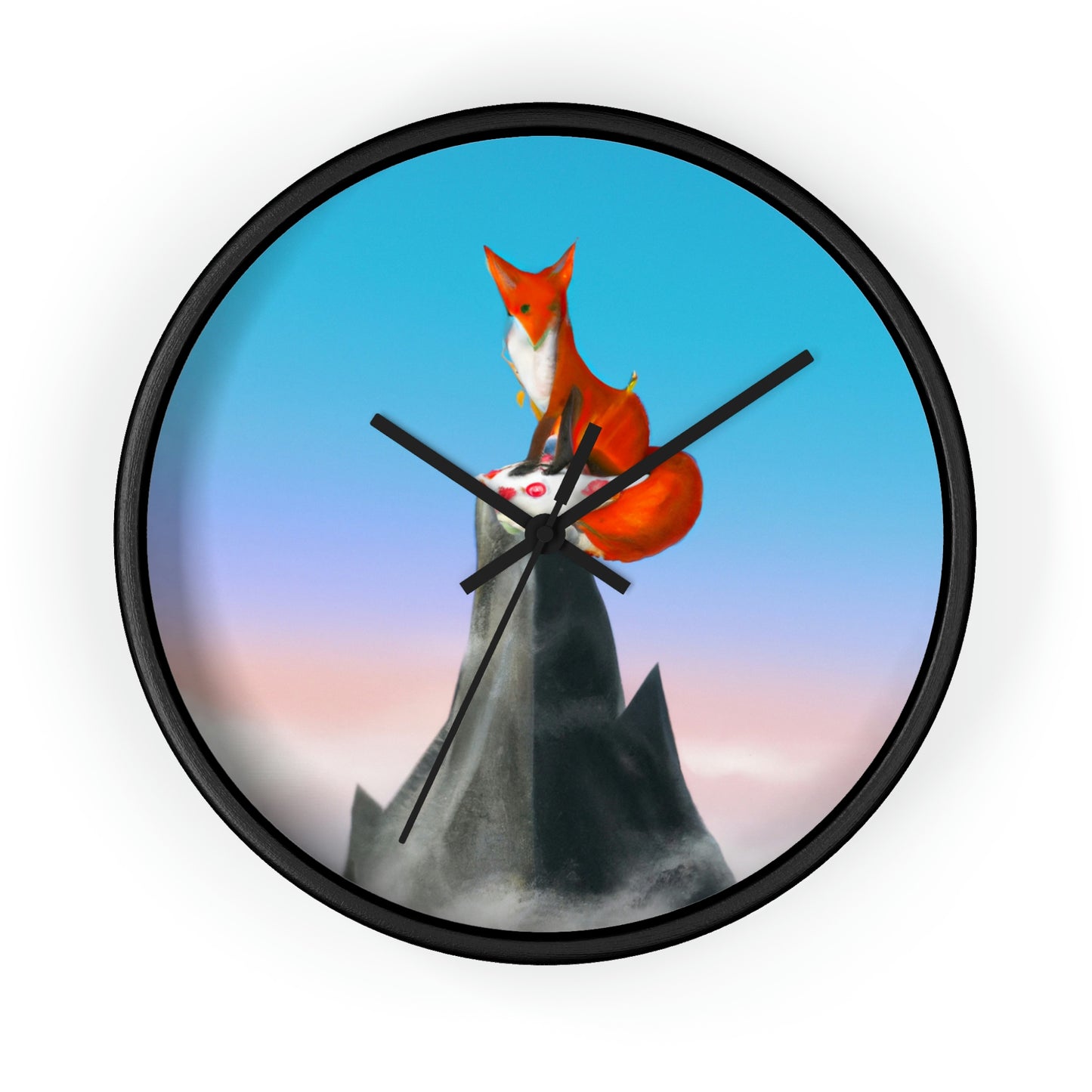 The Fox That Peaketh on the Mountain - The Alien Wall Clock