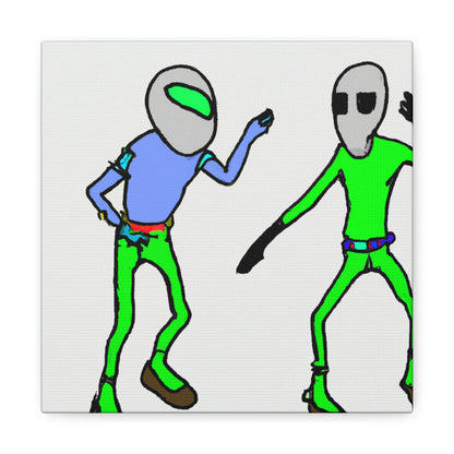 "Inter-Galactic Groovin'!" - The Alien Canva