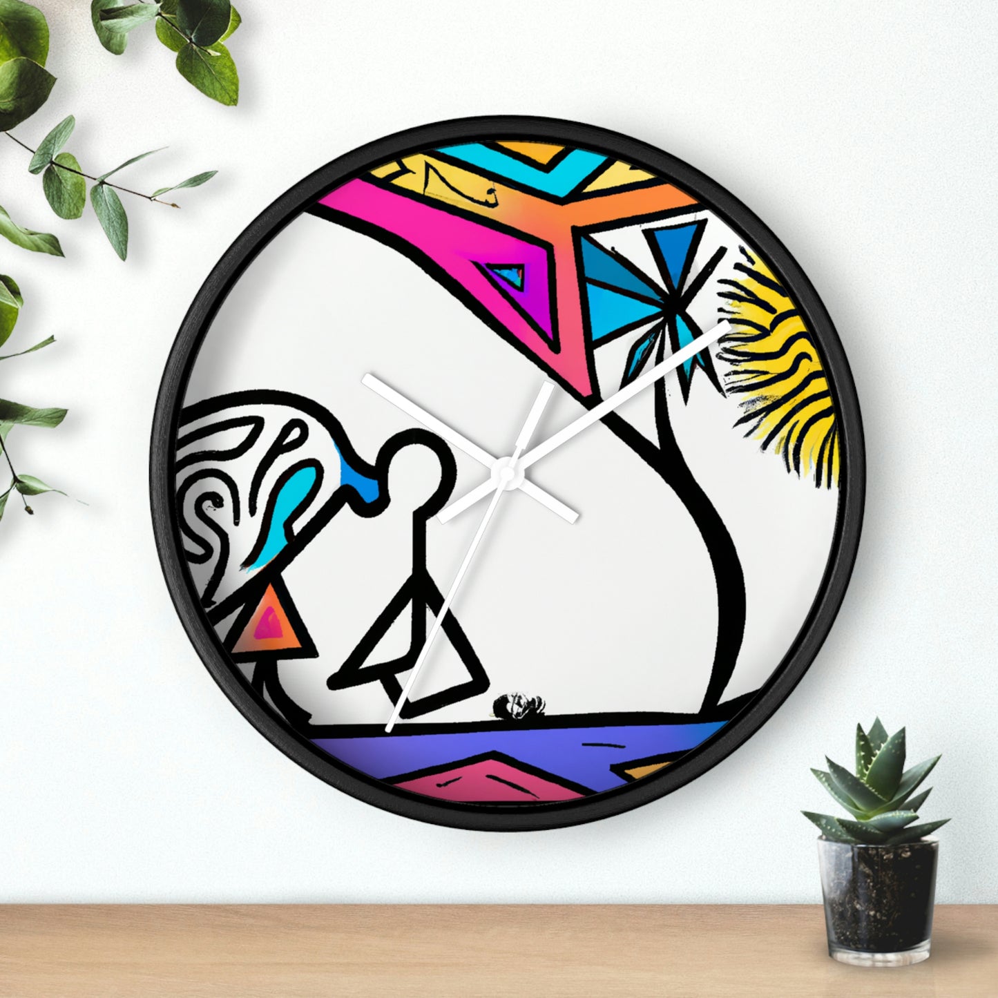 "A Stranger's Promise of Refuge" - The Alien Wall Clock