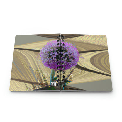 "A Blooming Miracle: Beauty in Chaos" - The Alien Spiral Bound Journal