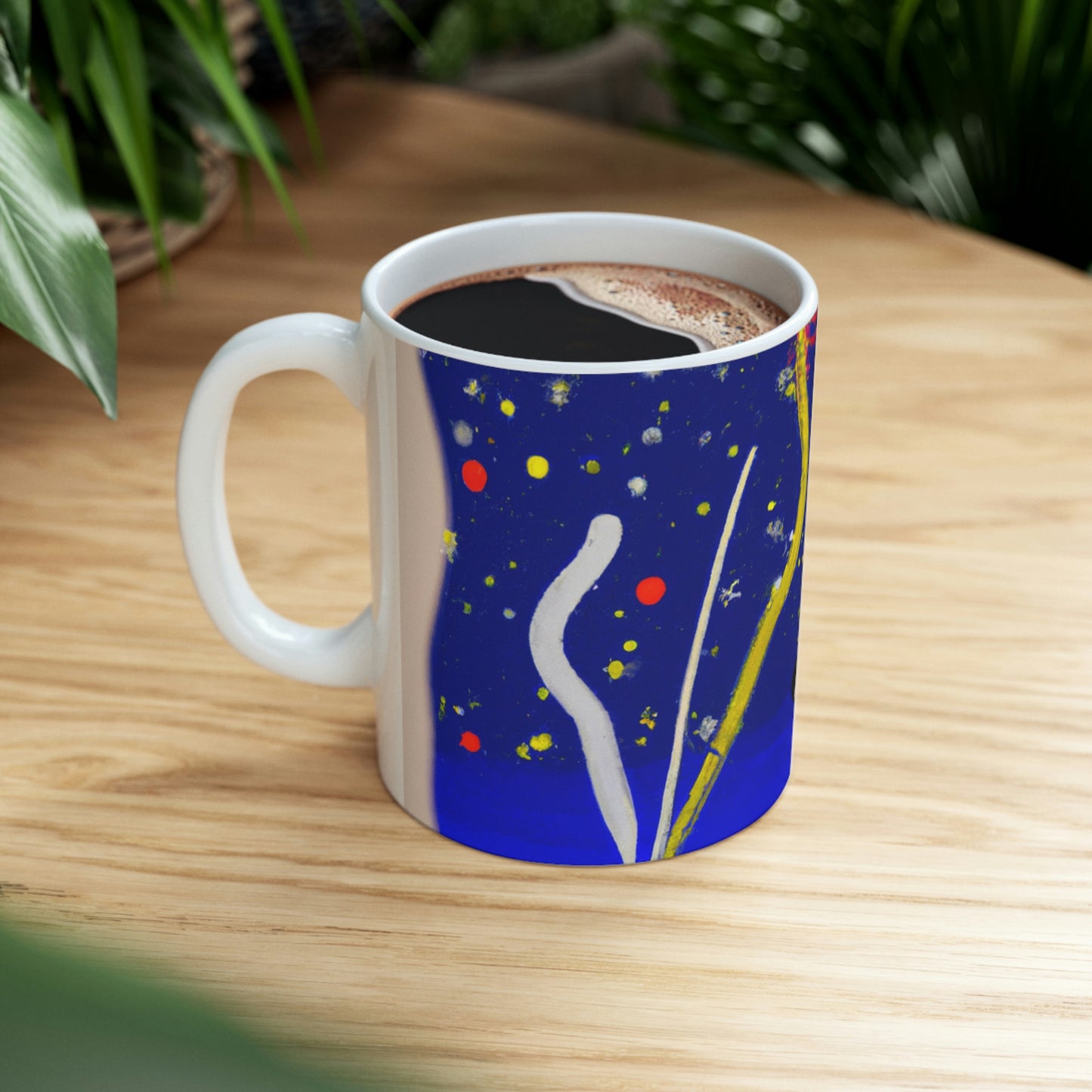 "A Spark of Solitude" - Taza de cerámica The Alien 11 oz