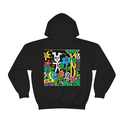 The Enchanted Garden of Wonders. - The Alien Unisex Hoodie