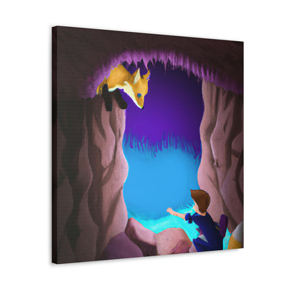 El zorro en la caverna - The Alien Canva