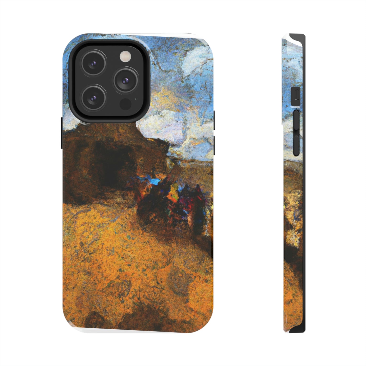 "Dusty Pilgrims at the Forgotten Shrine" - The Alien Tough Phone Cases