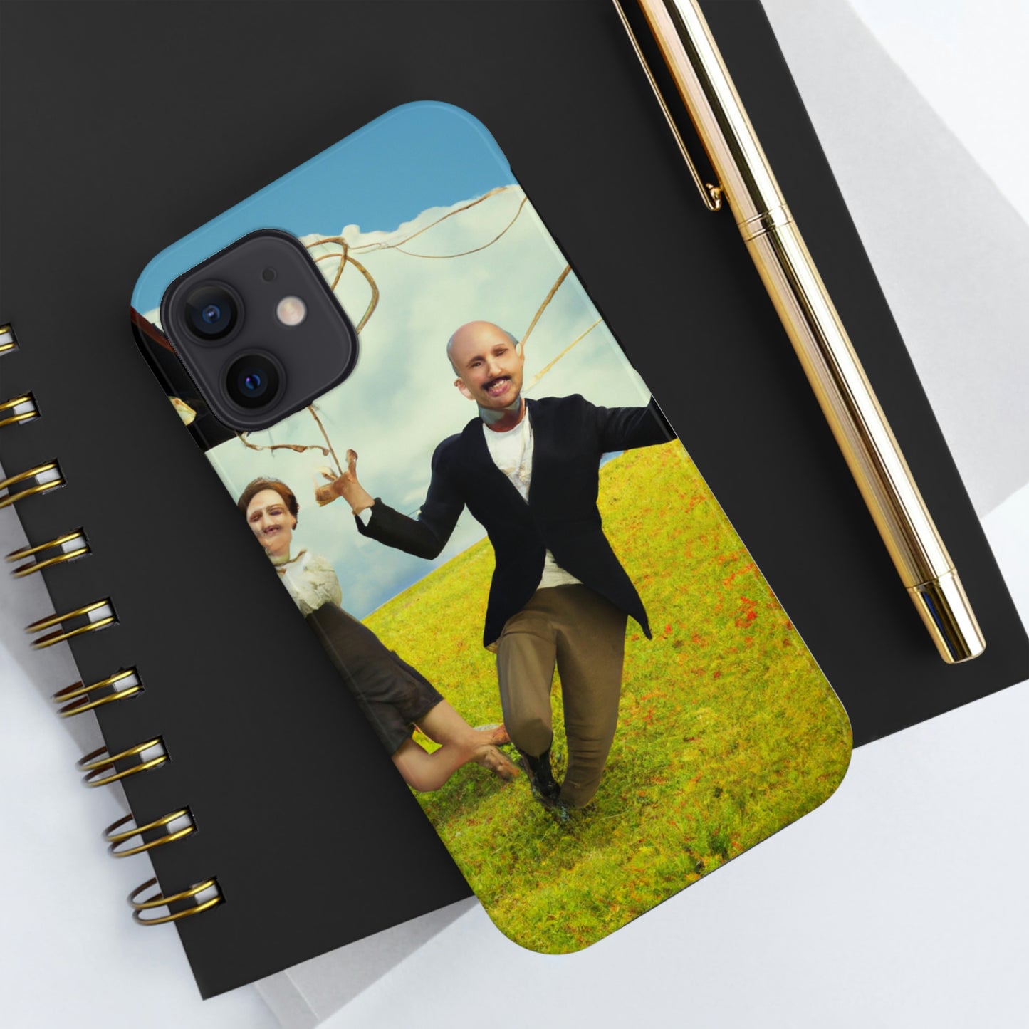 "A Kite Day in the Meadow" - The Alien Tough Phone Cases