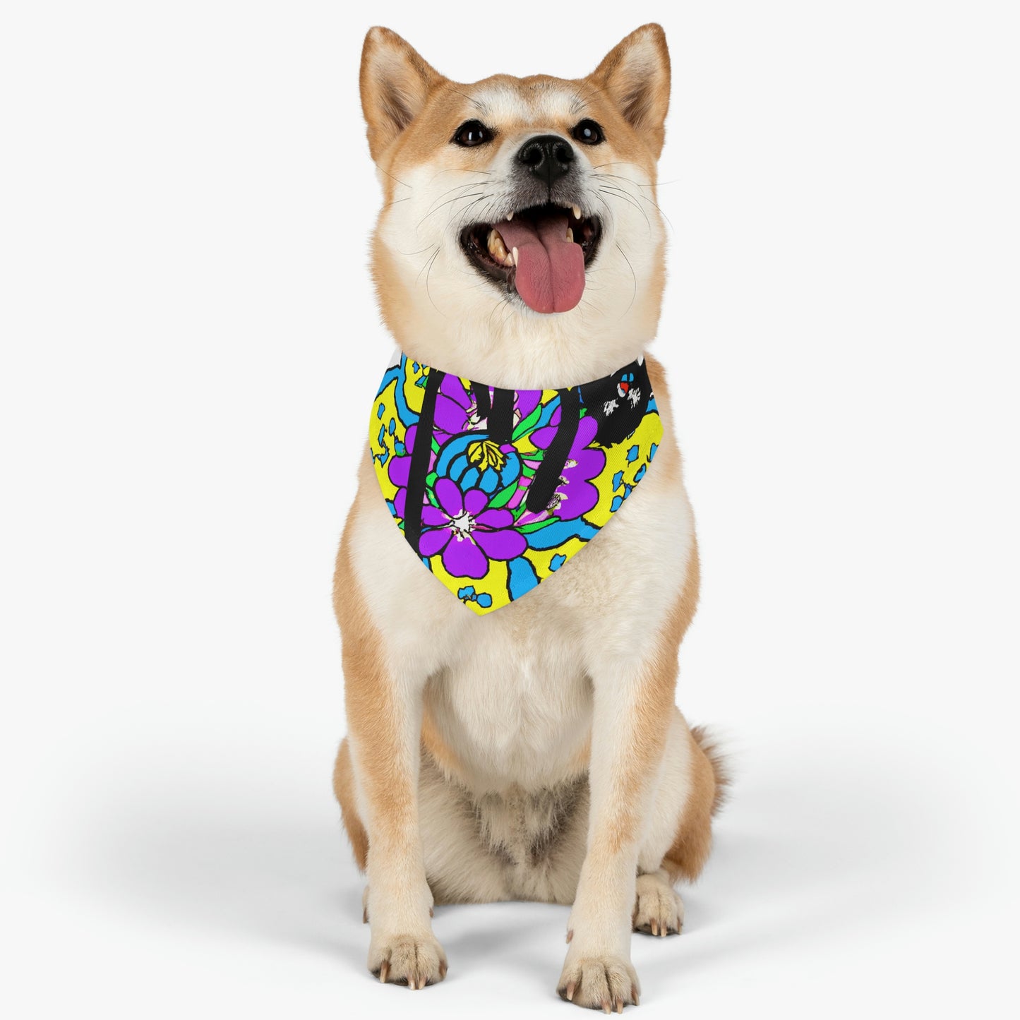 "Dreamy Dalliance" - El collar de bandana para mascota alienígena