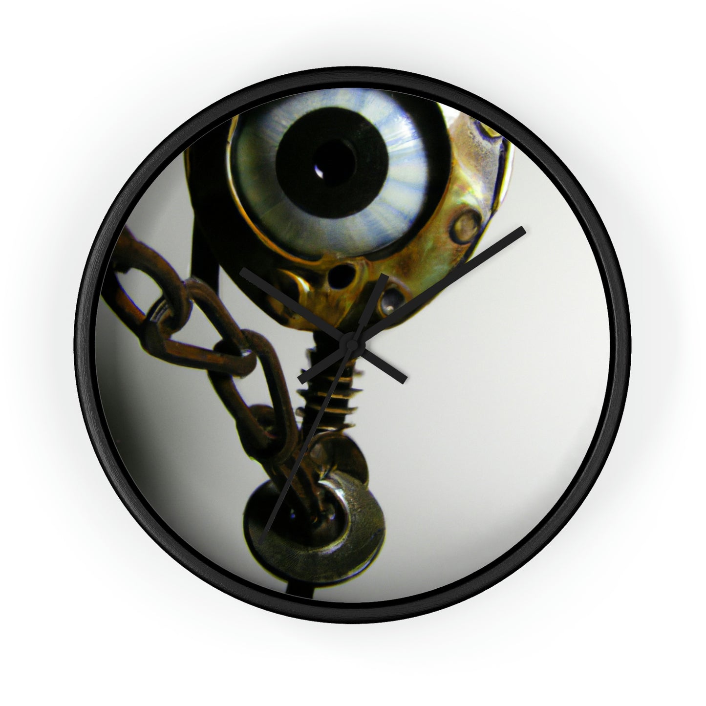 "Eye for an Eye: A Mechanical Vengeance" - The Alien Wall Clock