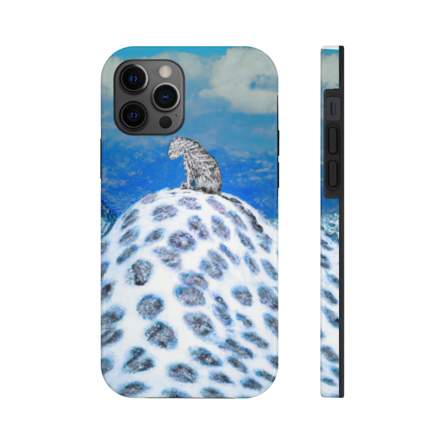 "Perca solitaria del leopardo de las nieves" - Las fundas para teléfonos Alien Tough