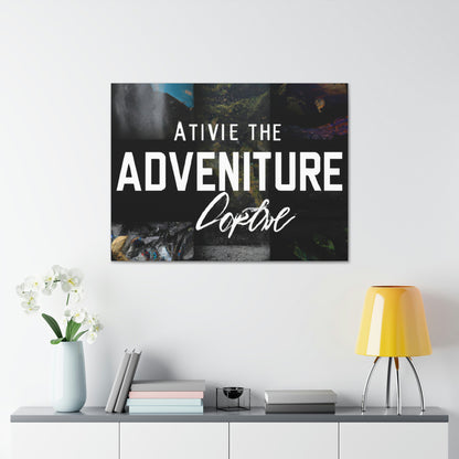 "World Perceptions Through Adventure and Exploration" - Canvas