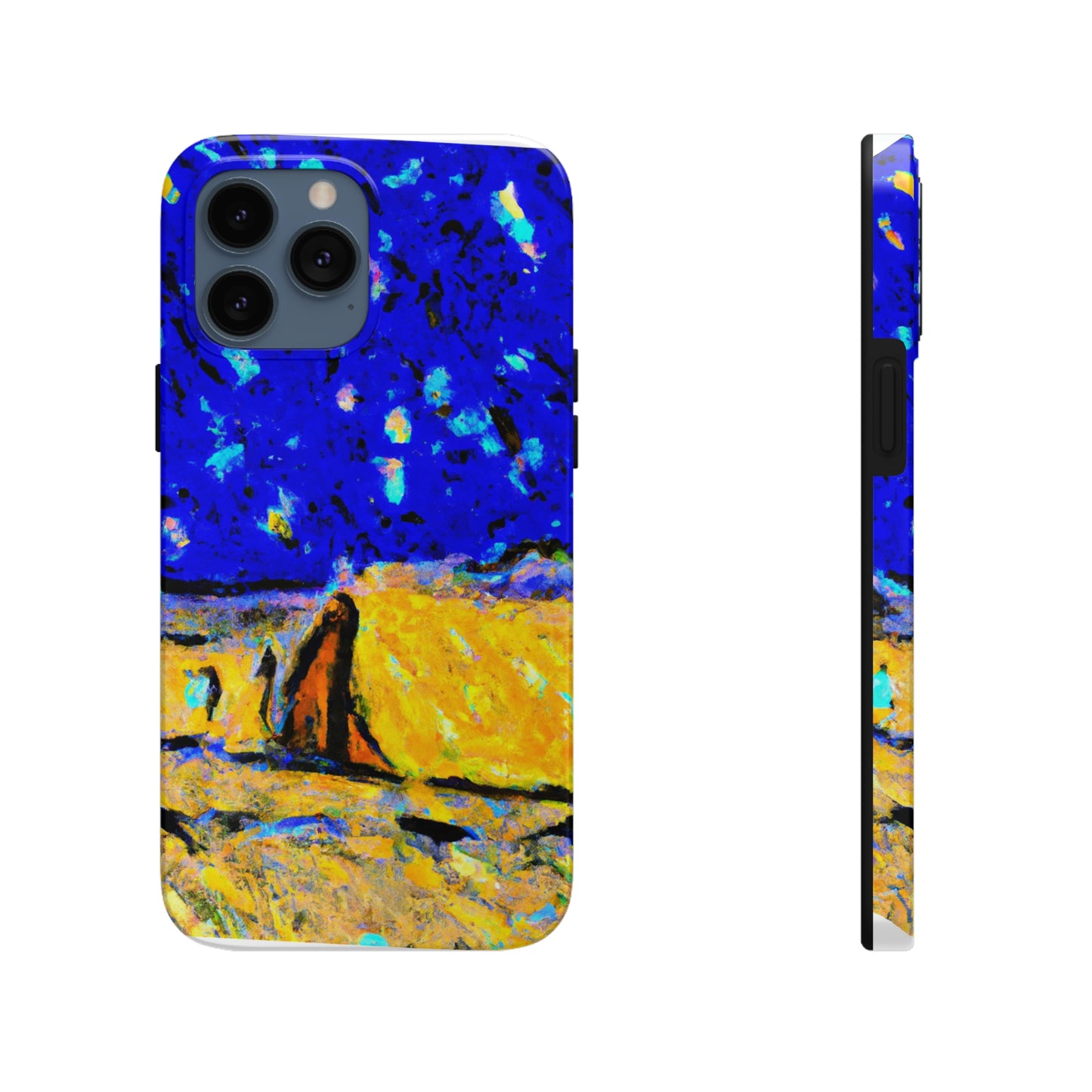 "Enchanted Sands of the Night Sky" - The Alien Tough Phone Cases