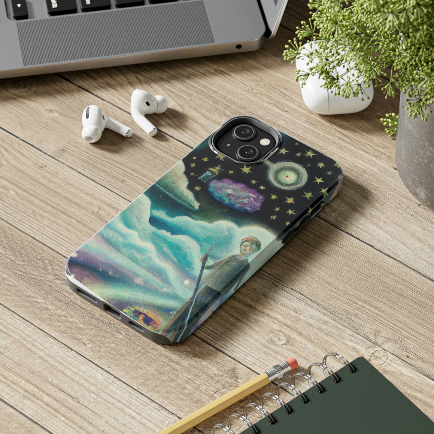 "A Sea of Diamonds in the Night" - The Alien Tough Phone Cases