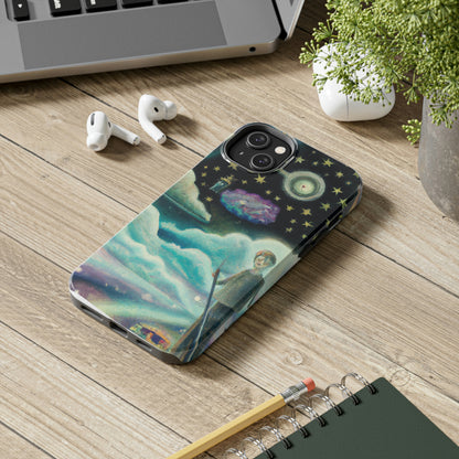 "Ein Meer aus Diamanten in der Nacht" - Die Alien Tough Phone Cases