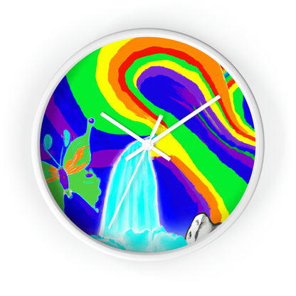 "Dancing Amongst the Splendor" - The Alien Wall Clock