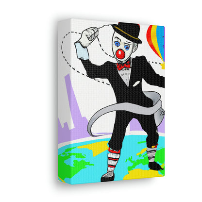 Die große Spionage-Clown-Kapriole - The Alien Canva