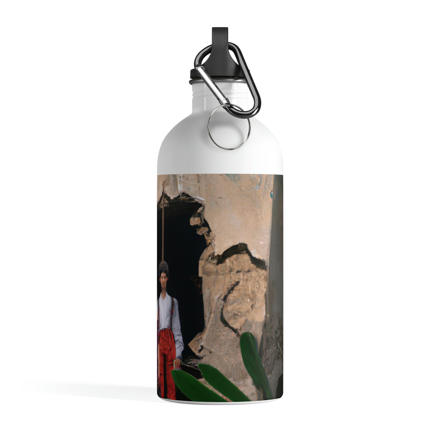 "Exploring the Forgotten Ruin" - The Alien Stainless Steel Water Bottle