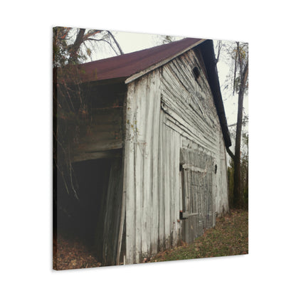 "Mysteries of the Antiquated Barn" - The Alien Canva