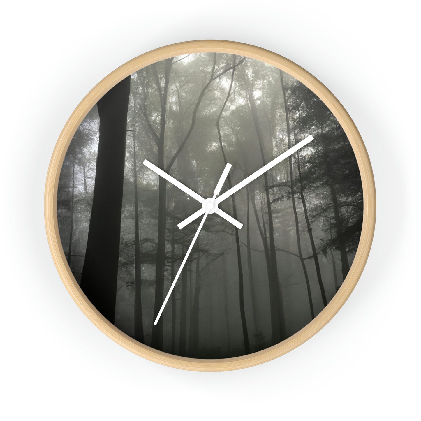 "The Silent Woods of Fog" - The Alien Wall Clock