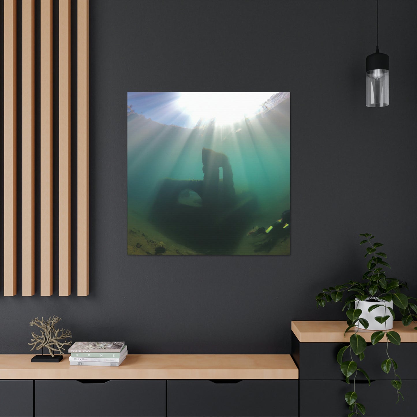 "Dreams of the Lost: Uncovering the Secrets of the Sunken City" - The Alien Canva