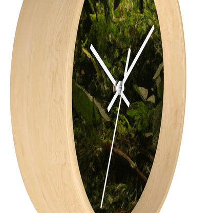 "The Hidden Wilderness" - The Alien Wall Clock