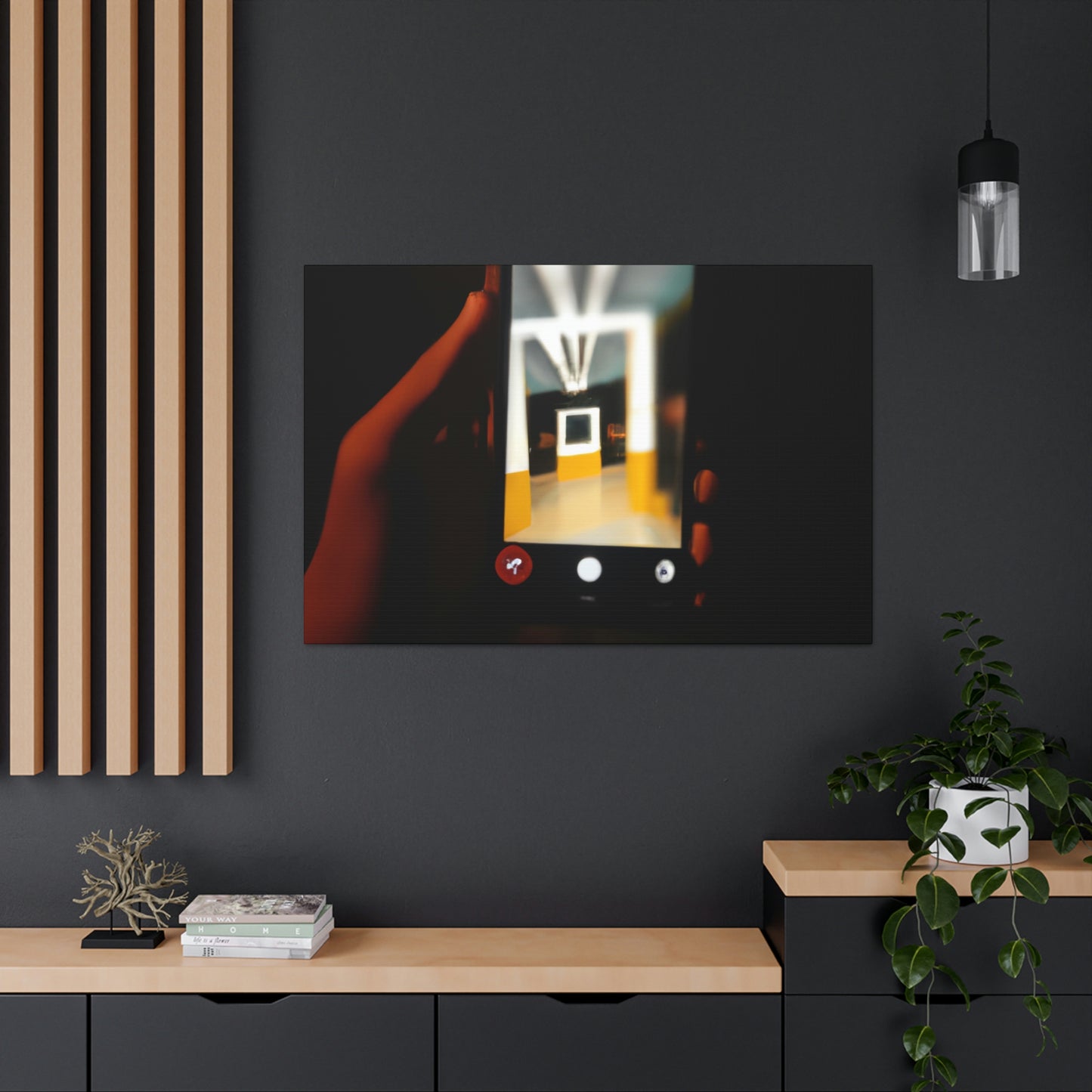 "Camera to Canvas: Painting with Your Smartphone" - Canvas