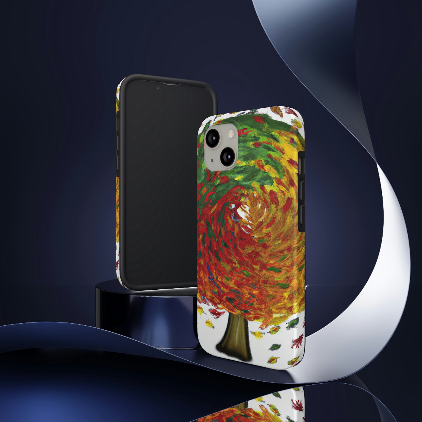 "Autumnal Whirl" - Die Alien Tough Phone Cases