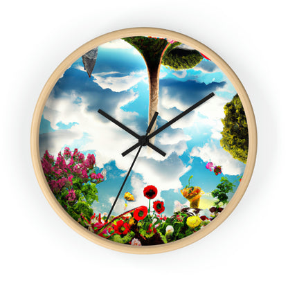 Rainbow Sky Garden - El reloj de pared alienígena