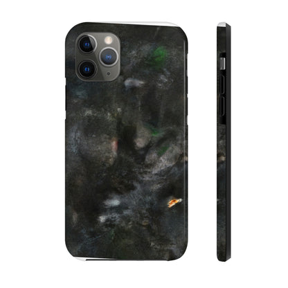 "A Lonely Flicker in the Darkness" - The Alien Tough Phone Cases