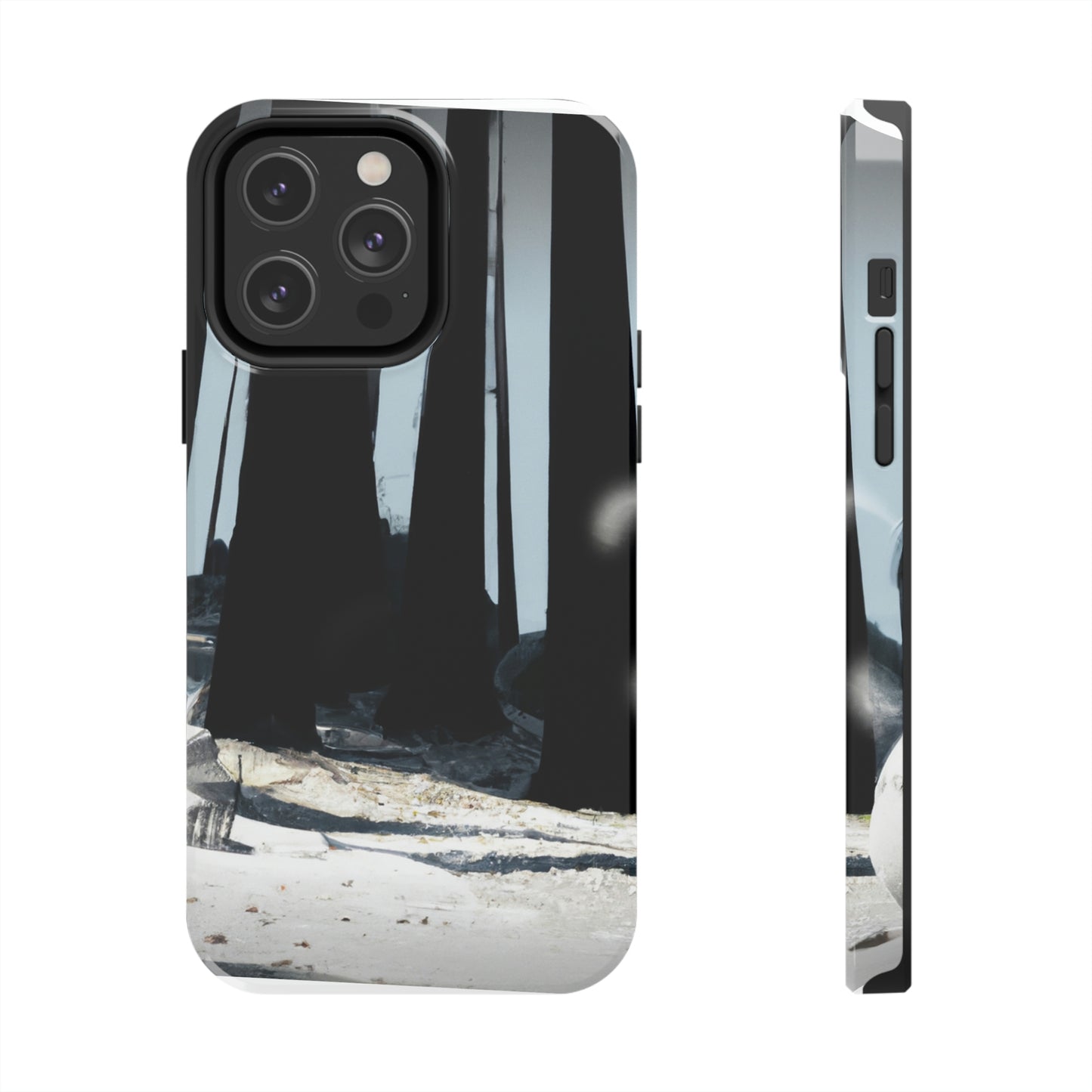 "Chilly Adventures in the Enchanted Forest" - The Alien Tough Phone Cases