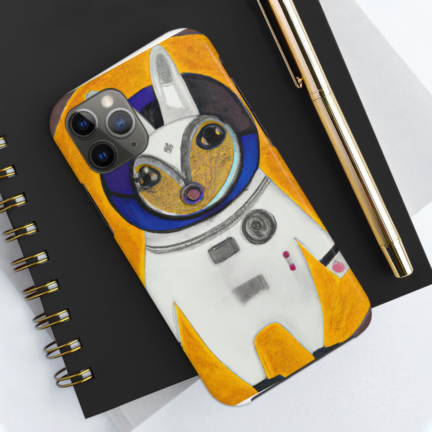 "Hopping to the Moon: Die weltraumgebundenen Abenteuer eines schelmischen Kaninchens". - Die Alien Tough Phone Cases