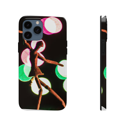 "Dancing in a Starry Shower". - The Alien Tough Phone Cases