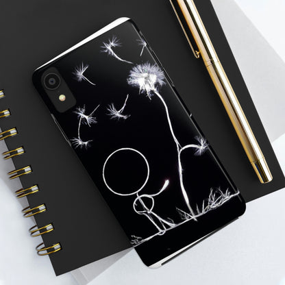 „A Dandelion Flicker in the Midnight Breeze“ – The Alien Tough Phone Cases